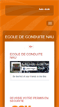 Mobile Screenshot of ecole-de-conduite-nau.com